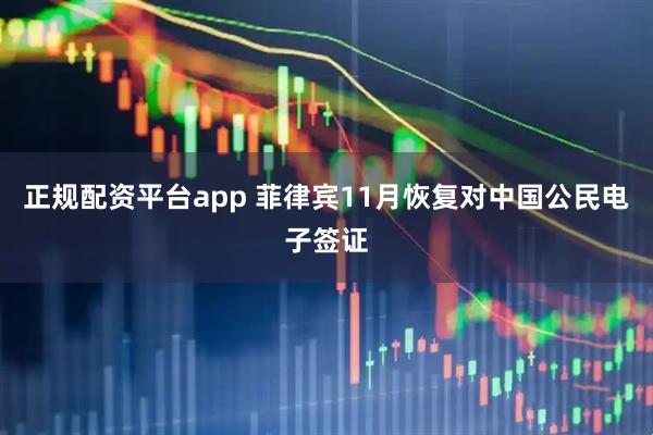 正规配资平台app 菲律宾11月恢复对中国公民电子签证
